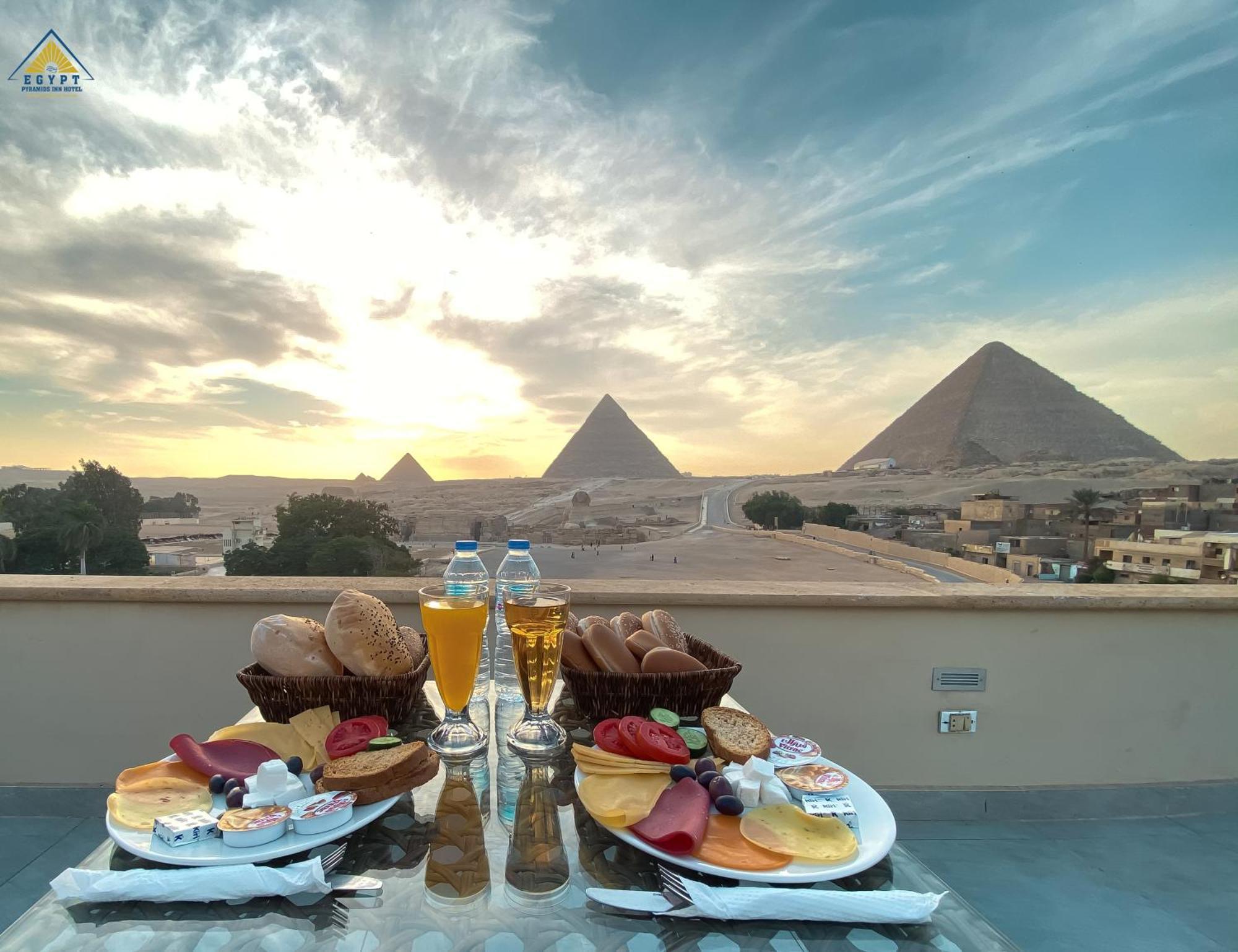 Egypt Pyramids Inn Kafret el-Gabal Exterior foto