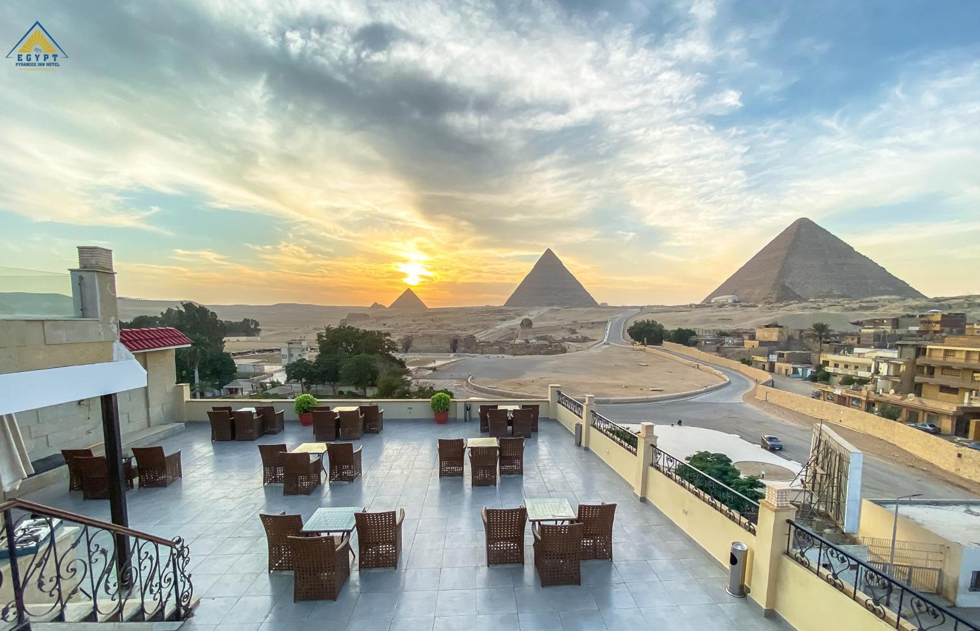 Egypt Pyramids Inn Kafret el-Gabal Exterior foto