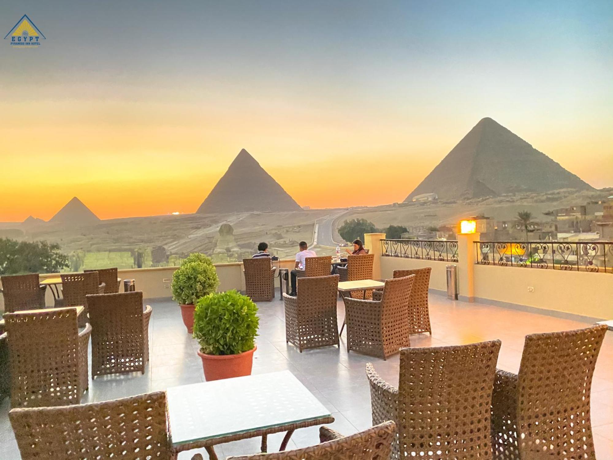 Egypt Pyramids Inn Kafret el-Gabal Exterior foto