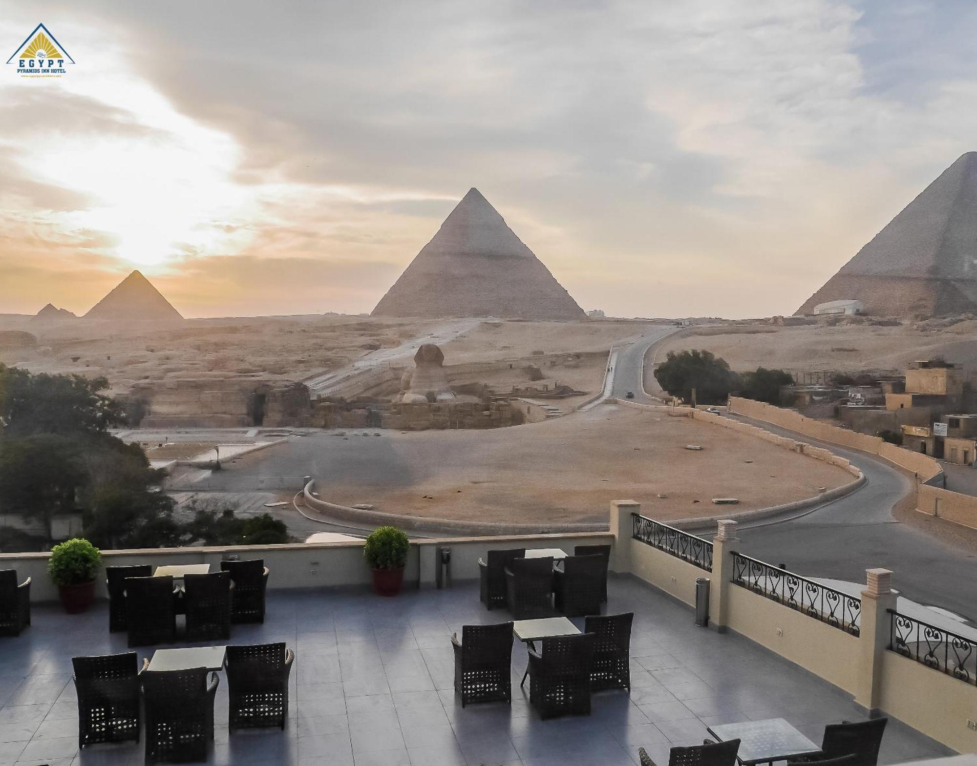 Egypt Pyramids Inn Kafret el-Gabal Exterior foto