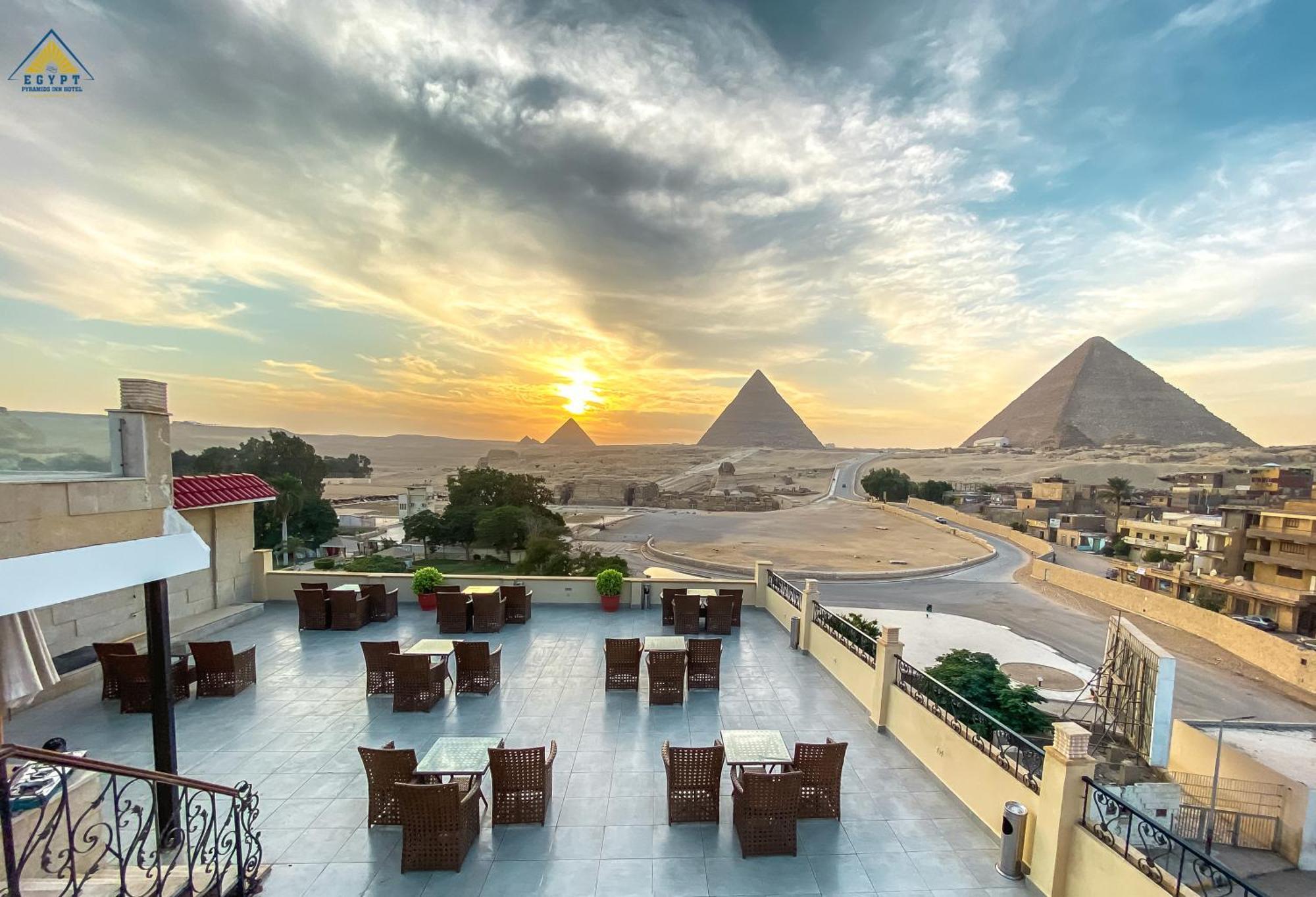 Egypt Pyramids Inn Kafret el-Gabal Exterior foto