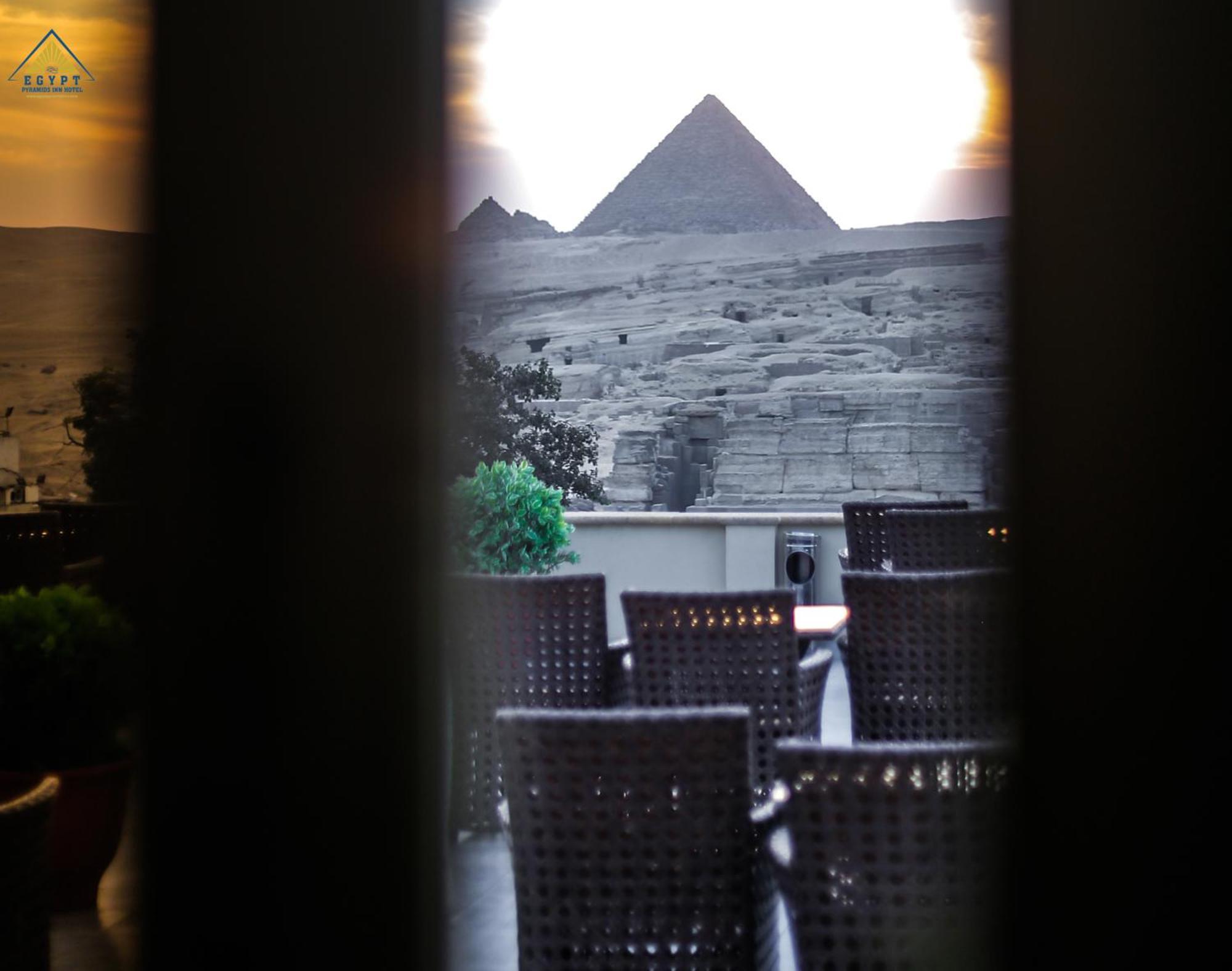 Egypt Pyramids Inn Kafret el-Gabal Exterior foto