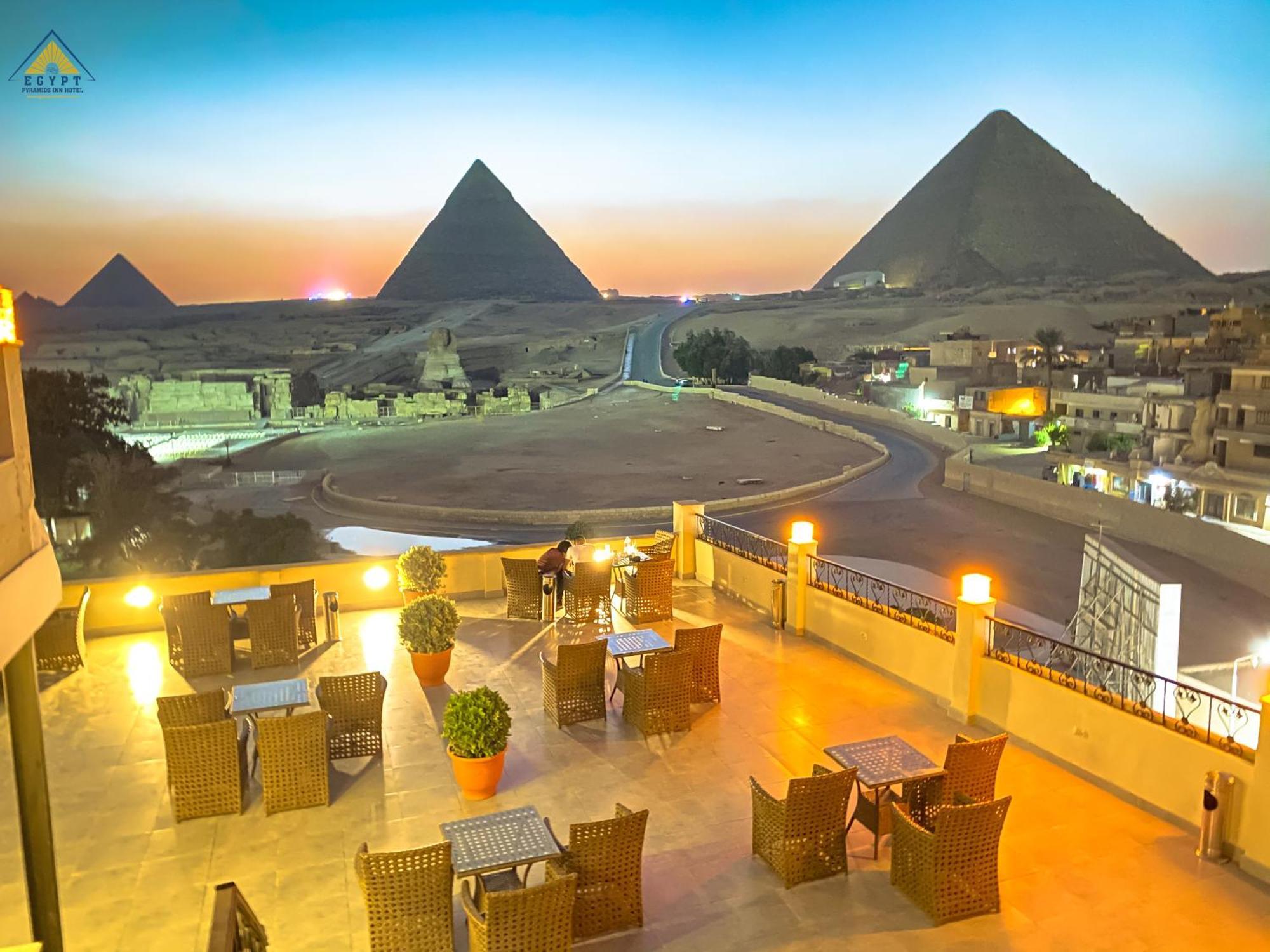 Egypt Pyramids Inn Kafret el-Gabal Exterior foto