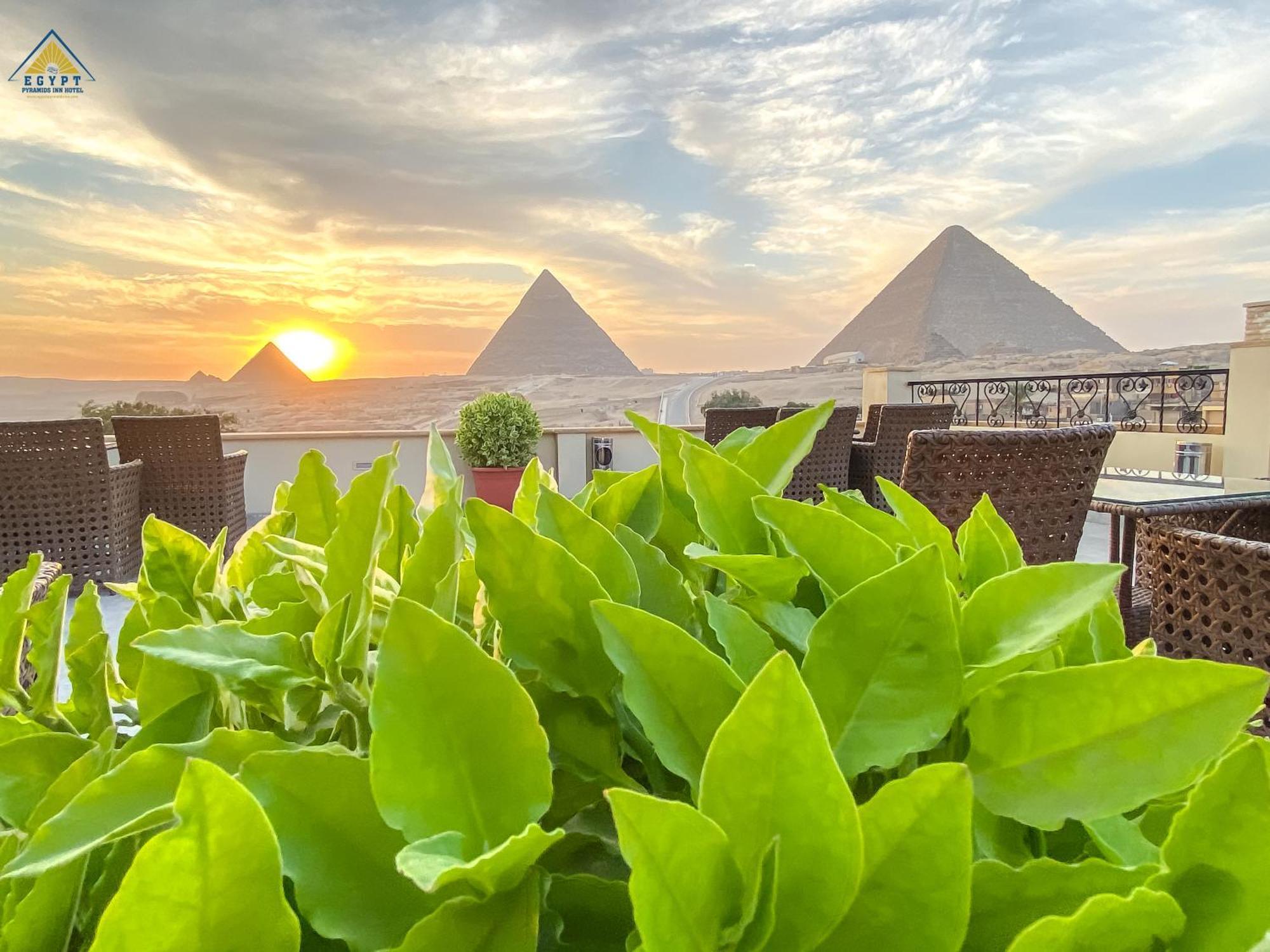 Egypt Pyramids Inn Kafret el-Gabal Exterior foto