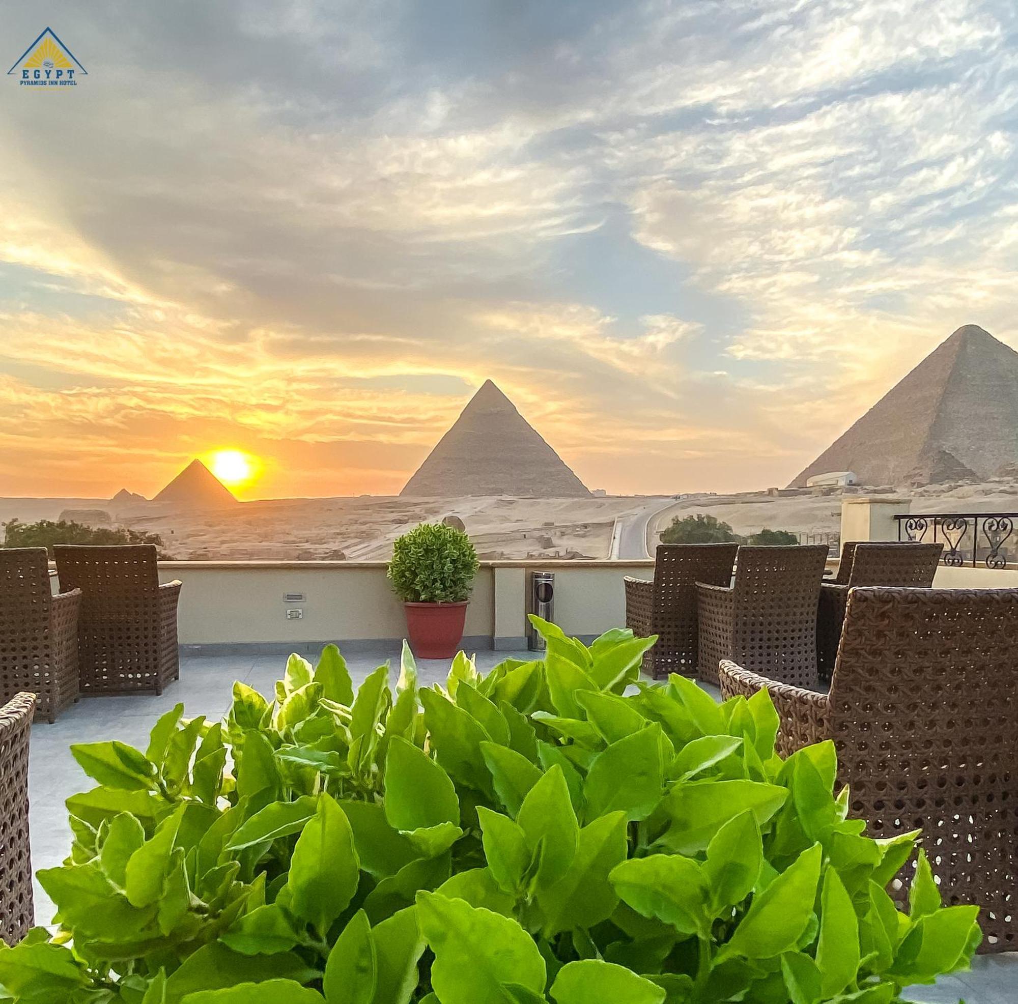 Egypt Pyramids Inn Kafret el-Gabal Exterior foto